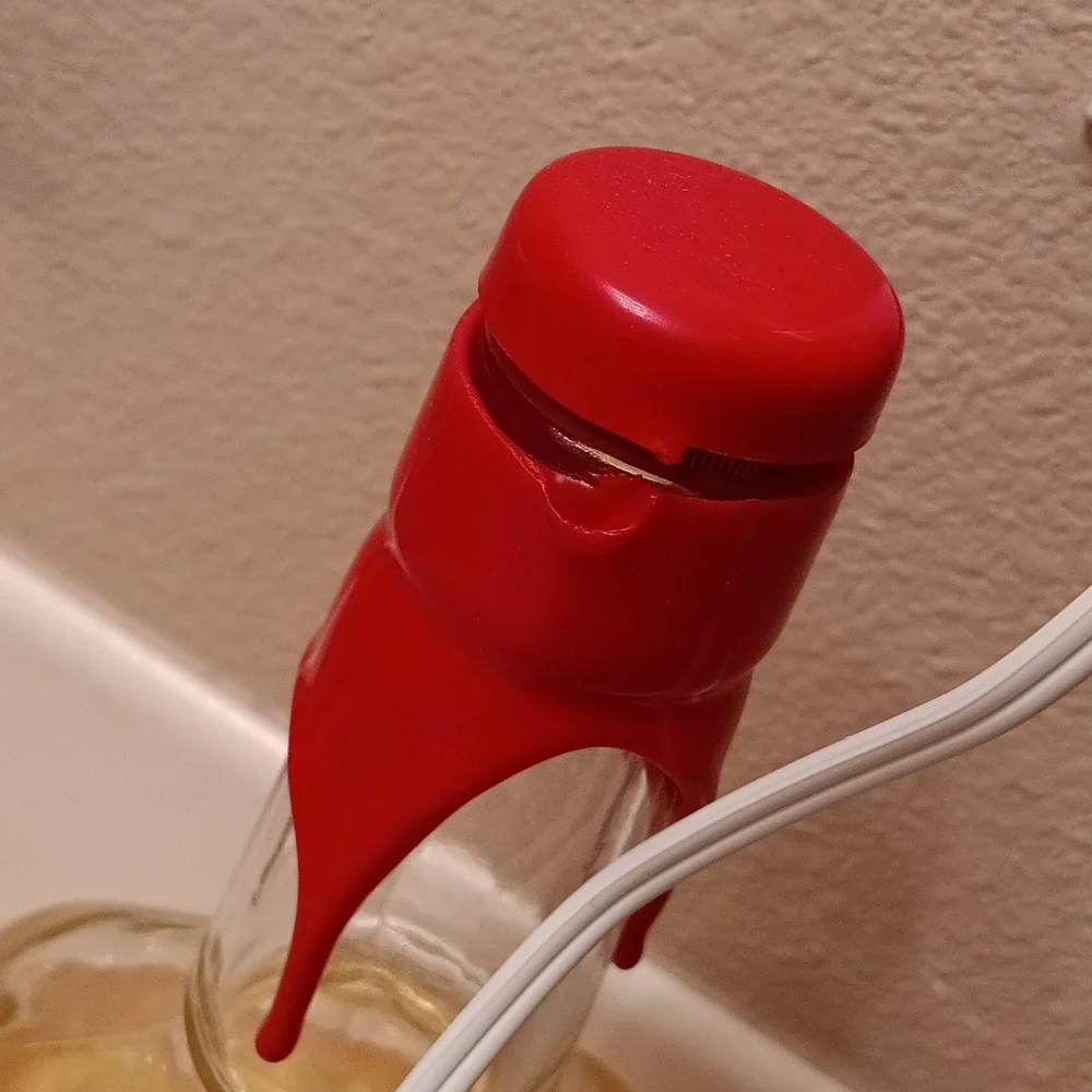 Maker's Mark Lighted Lamp Bottle